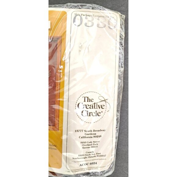 Vintage Wooden Decoy Duck Embroidery Kit Creative Circle 0330 New Craft Mallard - Picture 4 of 9